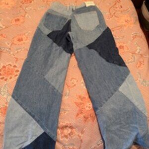 FRAME Patchwork Jeans